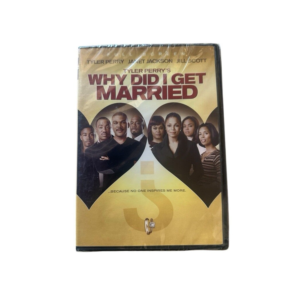 WHY DID I GET MARRIED Tyler Perry DVD NEW/SEALED